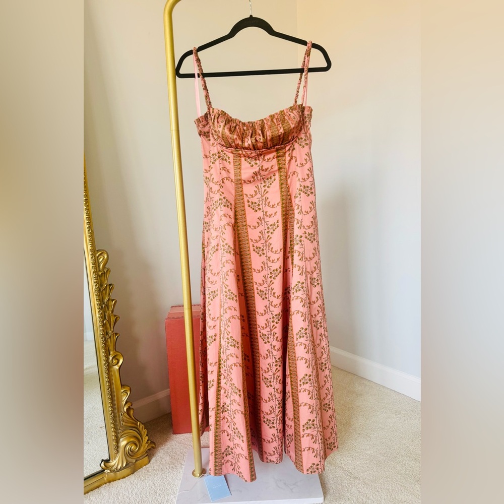 Hill House Home Sold Out Maisie Dress
Rust dandelion floral stripe